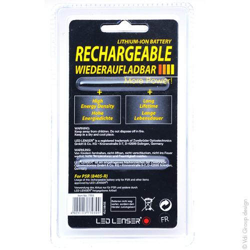 Batterie LEDLENSER pour torches P5R CORE, IH5R, P5R WORK, P5R, P5R.2, i5R, ML4 photo du produit 2 L