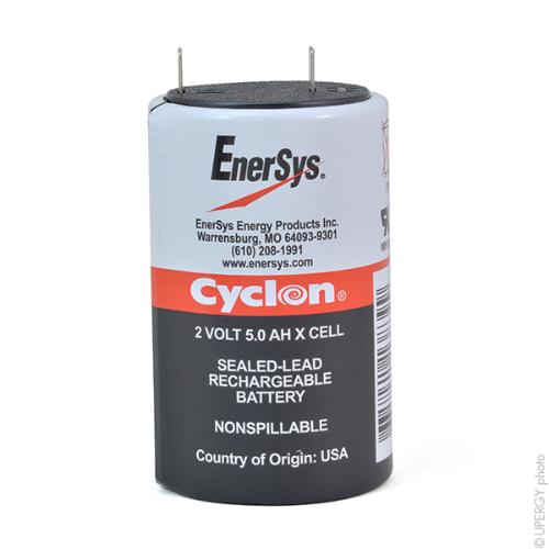 Batterie cyclon Enersys 0800-0004 (X cell) 2V 5Ah F4.8 photo du produit 1 L