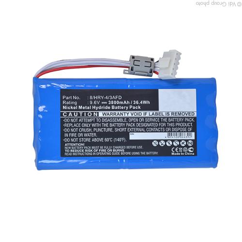 Batterie médicale rechargeable 9.6V 3800mAh photo du produit 1 L