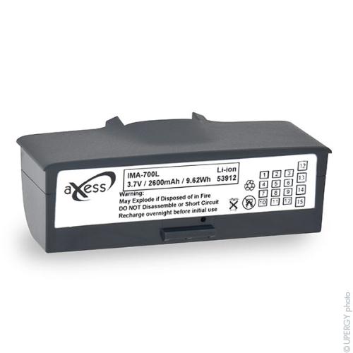 Batterie lecteur codes barres 3.7V 2600mAh photo du produit 1 L