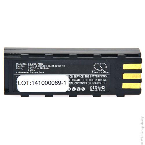 Batterie lecteur codes barres 3.7V 2200mAh photo du produit 5 L