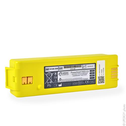 Batterie médicale non rechargeable Cardiac Science AED Powerheart G3 12V 7.5Ah photo du produit 1 L