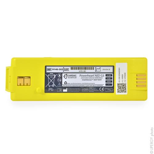 Batterie médicale non rechargeable Cardiac Science AED Powerheart G3 12V 7.5Ah photo du produit 3 L