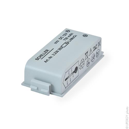 Batterie médicale non rechargeable Schiller Fred Easy Port 12V 0.75Ah photo du produit 2 L
