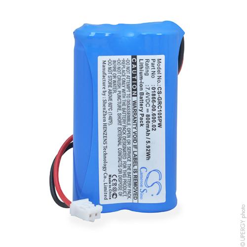 Batterie outillage électroportatif compatible Gardena 7.4V 0.8Ah photo du produit 3 L