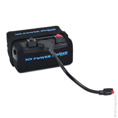 Batterie Lithium Fer Phosphate NX Power Swing UN38.3 12V 16Ah UN38.3+ chargeur 4A 12V 16Ah photo du produit 3 L