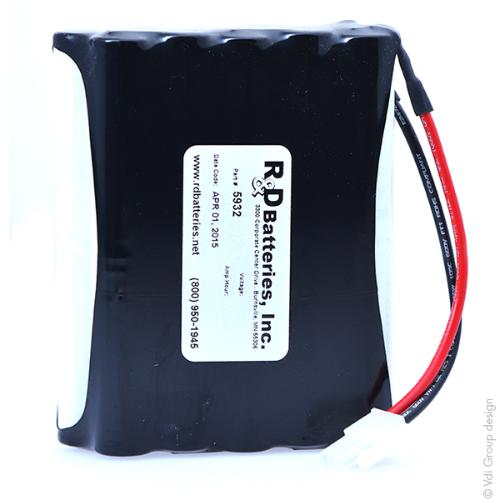 Batterie médicale rechargeable 24V 0.7Ah photo du produit 1 L