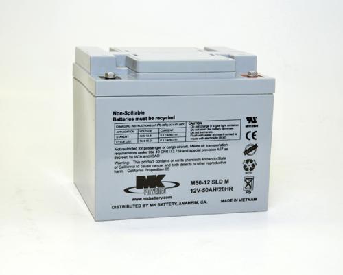 Batterie plomb AGM M50-12 SLD M 12V 50Ah M6-F photo du produit 1 L