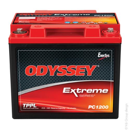 Batterie démarrage haute performance Odyssey Extreme PC1200T 12V 45Ah Auto photo du produit 1 L