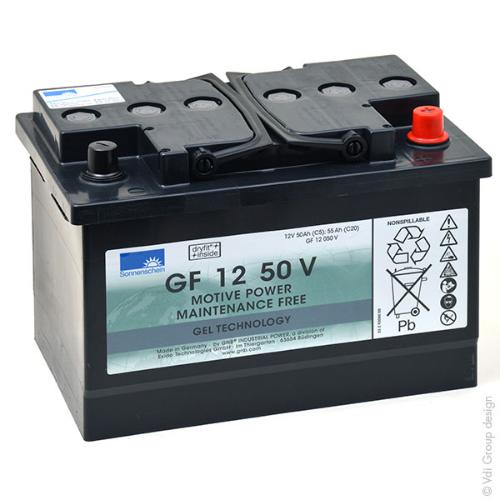 Batterie traction SONNENSCHEIN GF-V GF12050V 12V 55Ah Auto photo du produit 1 L