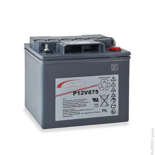 Batterie onduleur (UPS) SPRINTER P12V875 12V 40Ah M6-M photo du produit 1 L