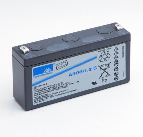Batterie plomb etanche gel A506/1.2S 6V 1.2Ah F4.8 photo du produit 2 L