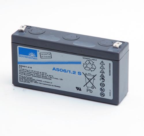 Batterie plomb etanche gel A506/1.2S 6V 1.2Ah F4.8 photo du produit 3 L