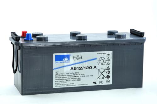Batterie plomb etanche gel A512/120A 12V 120Ah Auto photo du produit 1 L