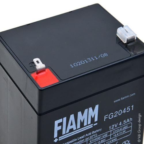 Batterie plomb AGM FG20451 12V 4.5Ah F4.8 photo du produit 2 L