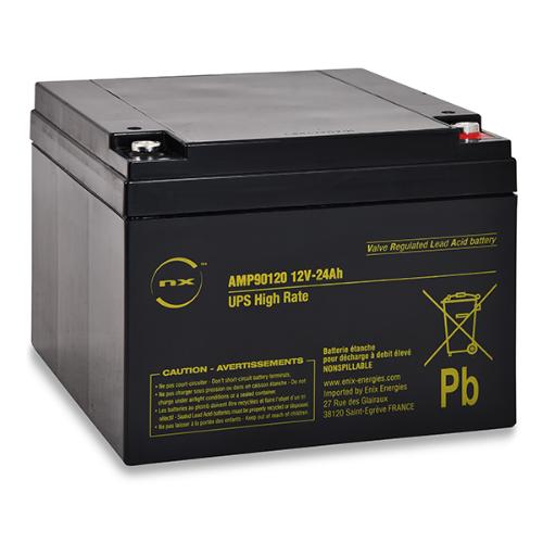 Batterie onduleur (UPS) NX 24-12 UPS High Rate 12V 24Ah M5-F photo du produit 1 L