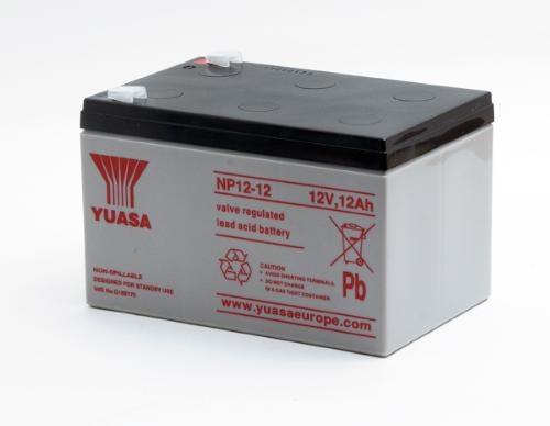 Batterie plomb AGM YUASA NP12-12 12V 12Ah F6.35 photo du produit 2 L