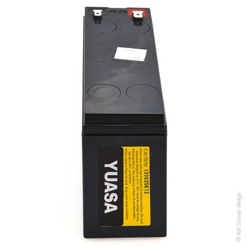 Batterie onduleur (UPS) YUASA SW200C 12V 5.8Ah F6.35/F4.8 photo du produit 2 L