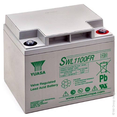 Batterie onduleur (UPS) YUASA SWL1100FR 12V 40.6Ah M5-F photo du produit 1 L