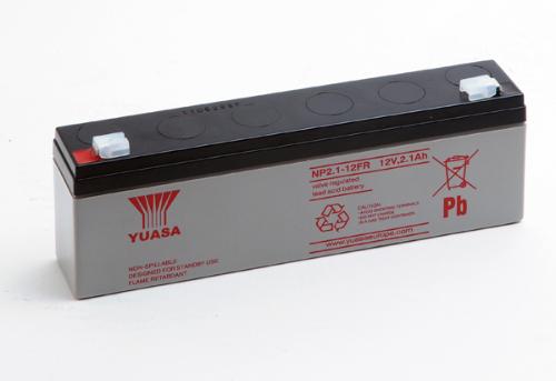 Batterie plomb AGM YUASA NP2.1-12FR 12V 2.1Ah F4.8 photo du produit 3 L