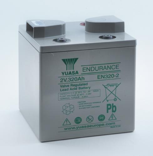 Batterie plomb AGM YUASA EN320-2 2V 320Ah M8-F photo du produit 2 L