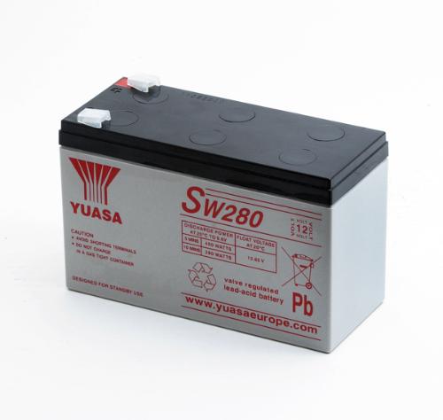 Batterie onduleur (UPS) YUASA SW280 12V 7.6Ah F6.35 photo du produit 3 L