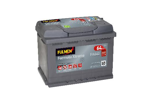 Batterie voiture FULMEN Formula Xtreme FA640 12V 64Ah 640A photo du produit 1 L