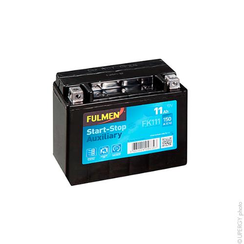 Batterie voiture FULMEN Start-Stop Auxiliary FK111/ EK111 12V 11Ah 150A photo du produit 1 L