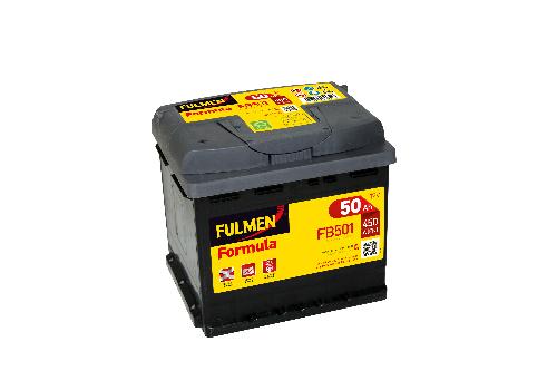 Batterie voiture FULMEN Formula FB501 12V 50Ah 450A photo du produit 1 L