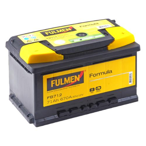 Batterie voiture FULMEN Formula FB712 12V 71Ah 670A photo du produit 2 L