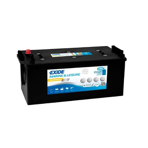 Batterie plomb etanche gel EXIDE Equipment GEL ES2400 (2400Wh) 12V 210Ah Auto photo du produit 1 L