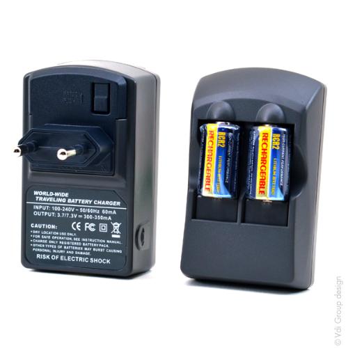 Batterie + Chargeur vidéo CR-2 rechargeable photo du produit 6 L