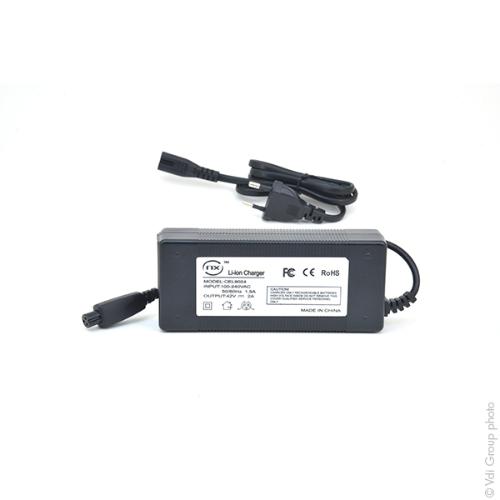 Chargeur lithium-Ion 42V pour Hoverboard Prise EU photo du produit 1 L