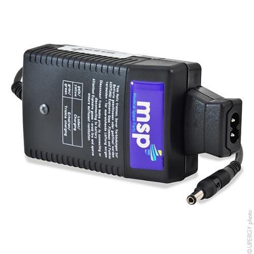 Chargeur médical compatible CH1 pour Linak Jumbo 24V 12W (Prise Europe) photo du produit 2 L