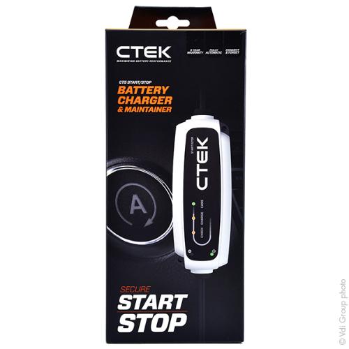 Chargeur plomb CTEK CT5 START/STOP 12V/3.8A 230V (Intelligent) photo du produit 4 L