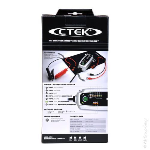 Chargeur plomb CTEK MXS 3.8 12V/3.8A 230V (Intelligent) photo du produit 5 L