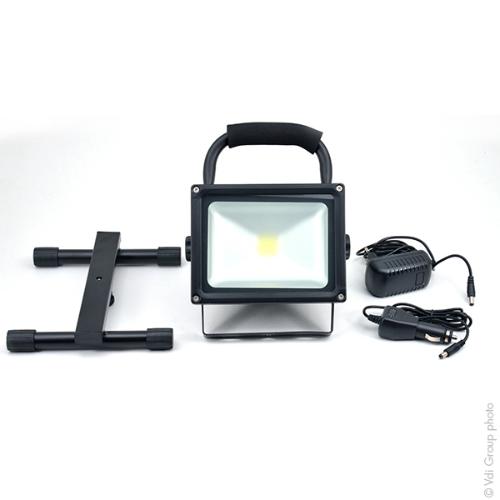 Projecteur NX LED 20W 645 lumens rechargeable photo du produit 1 L