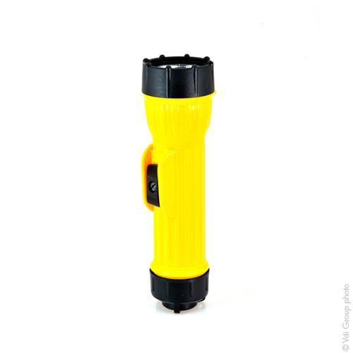 Lampe torche KOEHLER DIRECTOR 2D jaune avec cône rigide rouge 2495 photo du produit 1 L