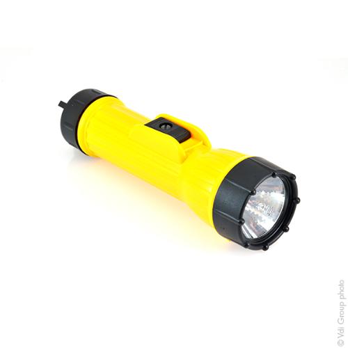 Lampe torche KOEHLER DIRECTOR 2D jaune avec cône rigide rouge 2495 photo du produit 2 L
