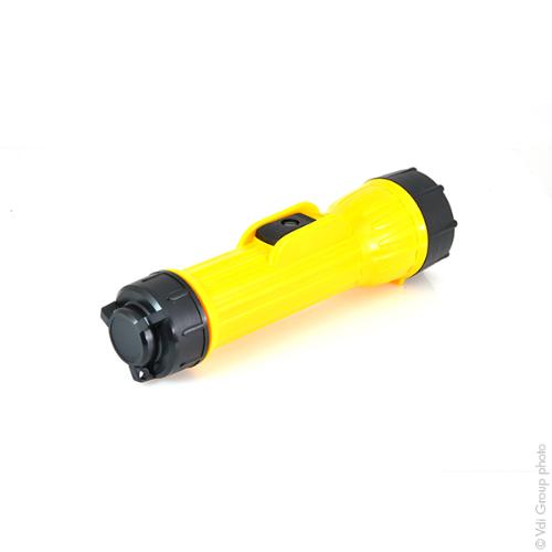 Lampe torche KOEHLER DIRECTOR 2D jaune avec cône rigide rouge 2495 photo du produit 6 L
