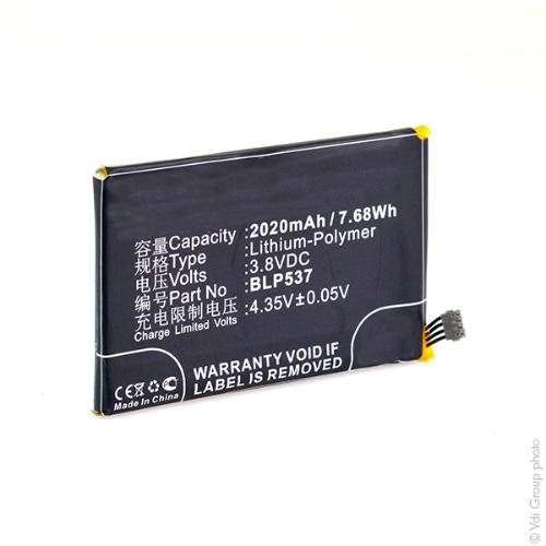 Batterie téléphone portable pour Oppo 3.8V 2020mAh photo du produit 3 L