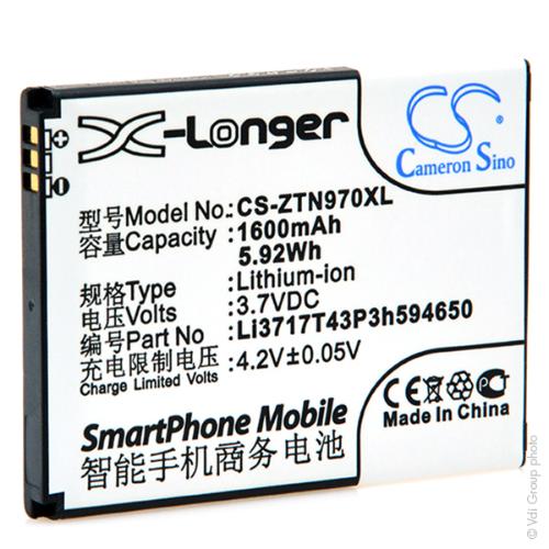 Batterie téléphone portable pour Amazing 3.7V 1600mAh photo du produit 3 L