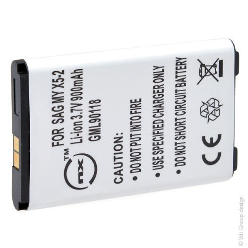 Batterie téléphone portable pour Sagem 3.7V 750mAh photo du produit 3 L