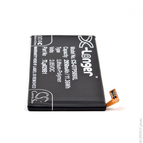 Batterie téléphone portable pour Alcatel 3.85V 2950mAh photo du produit 4 L