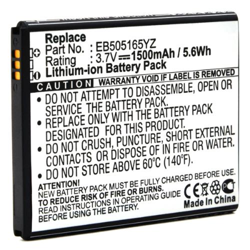 Batterie téléphone portable pour Samsung 3.7V 1500mAh photo du produit 2 L