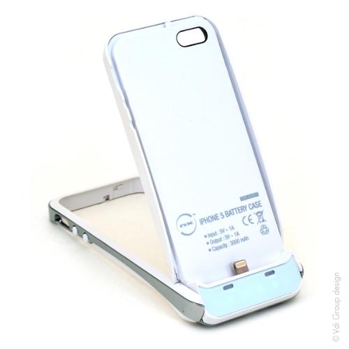 Chargeur téléphone portable avec batterie externe pour iPhone 5 3.7V 3000mAh photo du produit 1 L