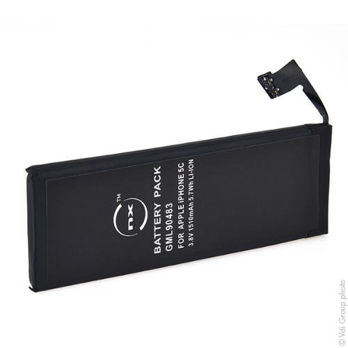 Batterie téléphone portable pour iPhone 5C 3.8V 1510mAh photo du produit 4 L