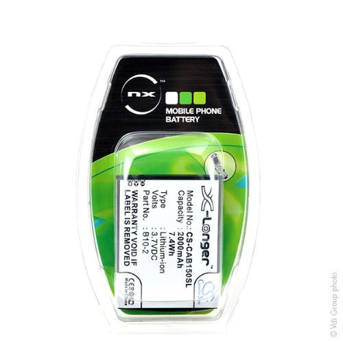 Batterie téléphone portable pour Caterpillar 3.7V 2000mAh photo du produit 4 L