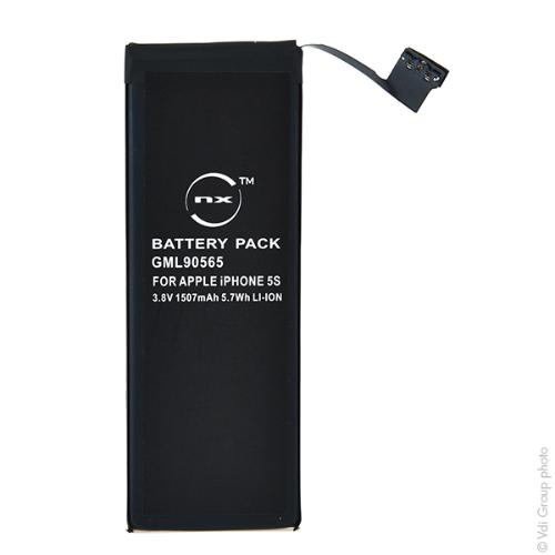 Batterie téléphone portable pour iPhone 5S 3.8V 1507mAh photo du produit 2 L