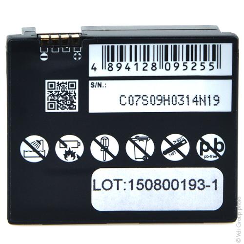 Batterie téléphone portable pour Motorola 3.7V 1600mAh photo du produit 2 L